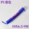 Tubo de resorte tubo de aire de PU 8*5 tubo telescópico en espiral compresor de aire bomba de aire manguera de alta presión de 12 mm 9 m 10x6.5
