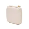 Mini Caja de Almacenamiento de Joyería Estilo Ins Simple, Caja de Joyería Portátil para Viajes de Negocios, Bolsa de Almacenamiento para Collares, Anillos y Pendientes