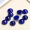 Anel Redondo com Rosto de Pedra Ágata Calcedônia Turquesa Olho de Tigre Fundo Plano Inlay Acessórios para Joias DIY Produtos Semi-Acabados