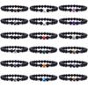 Pulseras Elásticas Hechas a Mano para Hombre y Mujer con Cuentas de Piedra Volcánica Esmerilada de 8 mm de Venta Caliente Transfronteriza Europea y Americana, Piedra Ojo de Tigre, Lapislázuli, Venta al por Mayor
