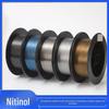 Fio de liga de memória NiTi superelástico liga de níquel titânio fio de metal de baixa temperatura resistência à fadiga de tração flexão retorno elástico linha reta