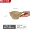 Colección de Vajilla de Gres, Cuencos y Platos Serie Té, Cuencos y Platos Grandes Domésticos Retro, Venta al por Mayor Platos de Cena de Cerámica Antigua