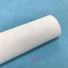 Tela flocado de lana larga spunlace engomada autoadhesiva, vitrina de exhibición para mostrador de joyería forrada con tela autoadhesiva blanca