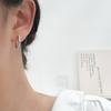 Nuevos pendientes de bambú para mujer, ligeros, de lujo, de alta gama, con temperamento, diseño de nicho, estilo coreano, exquisitos, de moda, explosivos y versátiles.