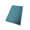Capacho de Entrada, Capacho Absorvente Antiderrapante Doméstico para Hall de Entrada, Banheiro, Cozinha, Capacho Jacquard de Fibra de Laço Antiderrapante Espessado