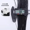 Cuerda Elástica Redonda de 0.8-20mm Ropa Núcleo de Látex Banda de Cuerda Elástica Línea de Manga de Pulsera Banda Elástica de Goma de Alta Elasticidad