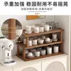 Estante de Almacenamiento Portavasos de Mesa, Estante Estrecho Pequeño para Tazas de Té de Encimera de Mesa de Comedor, Portavasos de Doble Capa, Estante de Almacenamiento para Juego de Té de Escritorio