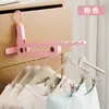 Secador de Roupas Dobrável Cabide Dormitório de Estudante Secador de Roupas Interno de Hotel Portátil Viagem de Negócios Viagem Gancho Mágico para Secar Roupas