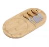 Tabla de cortar de madera madera de caucho tabla para pizza con juego de cuchillos fabricantes mayoreo herramientas de cocina tabla de cortar de madera
