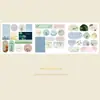 Manhã espuma mão conta adesivo vento sussurro série Mão conta álbum de fotos Diário DIY adesivo decorativo 6