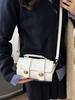 Bolsa Feminina 2024 Nova Moda Moda Internet Popular All-match Ombro Crossbody Bolsa Feminina Elegante Portátil High-end Pequena Bolsa Quadrada