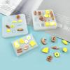 Mini Comida Brinquedo Nariz Pequeno Gak Molde de Silicone Formato de Ovo Frito da Córnea Ferramentas de Confeitaria de Chocolate terno Molde de Mão