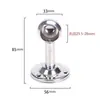 Base de Flange em Aço Inoxidável Varão para Pendurar Roupas de Guarda-Roupa Suporte Fixo Horizontal para Tubo de Pendurar Roupas Acessórios Suporte para Tubo Cabide de Roupa Suporte para Toalhas