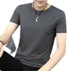 Camiseta de Hielo de Seda Transpirable Fresca para Hombre de Verano al por Mayor del Fabricante Camiseta Fina de Manga Corta Camiseta de Media Manga de Secado Rápido para Hombre