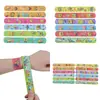 Colección Bob Esponja Transfronteriza Pulseras para Niños Accesorios de Muñequera de Pvc de Dibujos Animados Pulseras de Bofetada