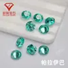 Zircón Paraíba Redondo Piedra Suelta Azul-Verde Paraíba Redondo Zircón Sintético Diamante Cz Paraíba