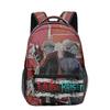 3D Nuevo Producto Transfronterizo Amazon Animación Regreso a la Batalla Estudiantes de Primaria y Secundaria Mochila Escolar Campus Gran Capacidad