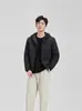 Chaqueta Casual Acolchada de Algodón para Hombre Otoño e Invierno 2025, Ligera y Cálida, Abrigo con Capucha y Cierre de Cremallera de Algodón y Seda