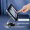 Soporte de Metal para Teléfono para Transmisión en Vivo, Giratorio 360°, Plegable, Soporte Perezoso de Escritorio para Teléfonos y Tablets