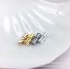 Joias diy 14k bolsa ouro esticador amendoim fecho de colar pérola fecho de joia fecho de joia [Fecho de amendoim Cromado]]