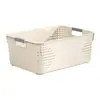 Cesta para armário de cozinha, caixa organizadora de mesa, cesta para armazenamento de lanches e itens diversos, cesta organizadora de brinquedos, caixa organizadora de plástico para casa