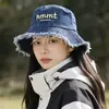 Sombrero de Pescador Vaquero Occidental con Borde Fruncido para Mujer, Sombrero de Protección Solar Estilo Vintage para Senderismo y Acampada al Aire Libre