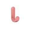 Creative Nordic Style Gancho de parede montado na cozinha Viscose J-shaped Hook Home Door Traseiro pendurado roupas gancho Punch-free Coat Hook