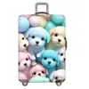 Funda Elástica para Maleta Caja de Contraseña Funda Protectora Funda Estampada para Maleta de Carrito Funda Antipolvo para Maleta Funda para Maleta