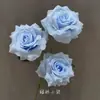 Flores Artificiais Azuis para Casamento Flores Falsas de Teto Decoração de Casamento Parede de Flores Arranjo de Flores de Chão para Casamento Materiais para Arranjo de Flores de Seda