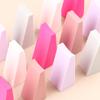 Transfronterizo 8 arte de uñas degradado floreciente esponja triángulo doble punta pegamento de esmalte de uñas DIY arcoíris cielo estrellado herramientas para uñas