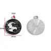 Accesorios para Joyería de Aleación con Goteo de Aceite DIY Colgantes de Mariposa Oscura Murciélago Pendientes Pendientes Pulsera Colgante W508