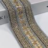 En stock Venta Directa Estilo Étnico Retro Accesorios para Material de Zapato Línea Dorada y Plateada Cinta Estilo Arroz Cinturón Estilo Bohemio