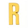 Atacado DIY letras chaveiro roupas letras desgaste com 30mm letras de ouro brilhantes letras jóias acessórios