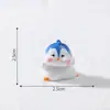 Micro-Paisagem Criativa Fofo Papai Noel Pinguim Neve Paisagismo DIY Acessórios Decorativos Mini Enfeites de Mesa