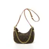 Bolso de Hombro y Axila de Moda Retro Europeo y Americano con Estampado y Bloques de Color de Alta Gama 2026 Bolso de Hombro Versátil Bolso Cruzado de Moda
