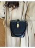 Popular Bolso Pequeño Transfronterizo para Mujer Otoño e Invierno 2025 Nuevo Bolso Cruzado Retro Bolso de Cubo Acolchado Casual de Mano