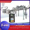 Máquina de espuma de alta pressão de poliuretano de Zhejiang Camada de isolamento de refrigerador Linha de produção de espuma suspensa Equipamento completo