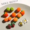Brinquedo de Comida Simulada Fruta Uva Laranja Vegetal Resina Estereoscópica Acessórios Brincos DIY Pingente de Brincos Materiais