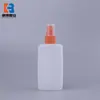Botella Verde Pequeña de 100ml Spray Repelente de Mosquitos para Exteriores Botella Líquida Repelente de Mosquitos Botella Spray Plana Botella Spray de Alcohol Bolsa de Agua para Inodoro