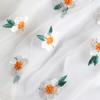 Al por mayor al contado malla fresca pequeño bordado floral ropa de mujer ropa de niño tela decorativa tela de vestido bordado