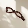 Nuevo Clip para el Cabello Grande de Estilo de Alta Gama para Cabello Vertical, Lazo para Cola de Caballo, Pinza Francesa de Plátano Acrílica