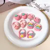 Gomas para el pulgar de bebé, Bandas para el cabello de dibujos animados de frutas para niños que no dañan el cabello, Cuerdas para trenzas de bebé lindas, Accesorios para el cabello, Accesorios para la cabeza