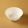 Tazón desechable de cáscara de arroz, tazón de arroz para el hogar, juego de tazón y palillos engrosados resistentes a altas temperaturas, juego de cuatro piezas, vajilla endurecida para picnic al aire libre