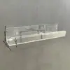 Prateleira Transparente Acrílica em Forma de U Transfronteiriça de Parede Pendurada Sem Furos na Parede Prateleira de Exibição de Armazenamento de Uma Palavra Moldura