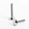 En Stock Tornillos de Carruaje de Acero Inoxidable 316 de Cabeza Redonda Pequeña M6-M12 Tornillos de Carruaje Tornillos para Estanterías