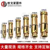 Anclaje de Pared de Tres Piezas con Recubrimiento de Zinc de Colores, Tornillo de Expansión de Alta Resistencia, Perno de Expansión Universal M6M8M10M12M16M20 Rosca Completa