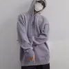 Suéter con Capucha y Botones Otoño e Invierno Estilo Japonés Retro para Hombre Corte Limpio Suéter de Punto de Alta Gama para Pareja Casual Versátil