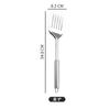 Espátula de Acero Inoxidable Utensilios de Cocina con Magnético Espátula de Cocina de 0.8 mm Espátula Juego de Cucharas para Olla Caliente de Hotel Restaurante