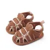 Zapatos Nuevos para Niños Pequeños Primavera y Verano Zapatos de Bebé Sandalias con Velcro Suela de Goma Zapatos para Niños Pequeños