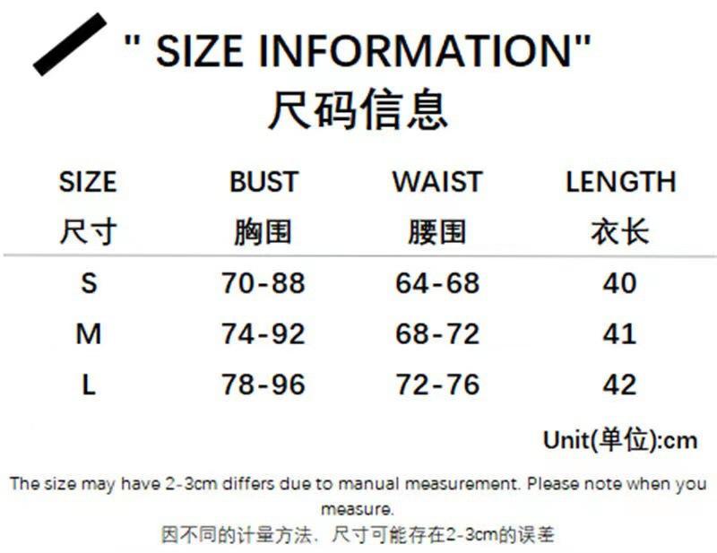 TX6012尺码表